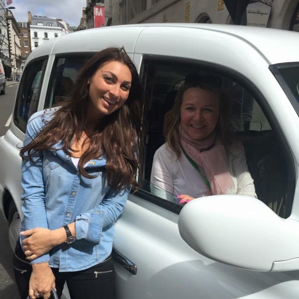 Pink London Taxi